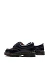 Dr. Martens Lowell Moc-toe Derby Shoes In Black
