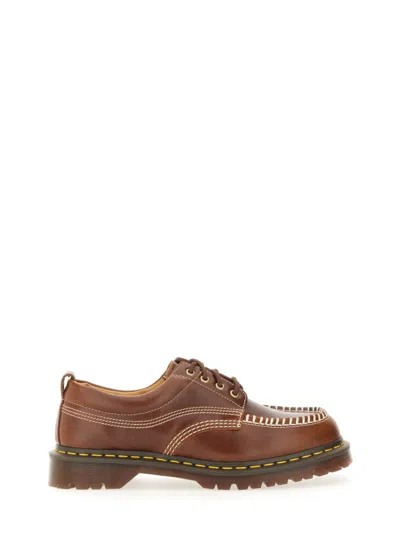 Dr. Martens Lowell Moc Toe Shoe In Brown