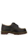 Dr. Martens Lowell Contrast-seam Derby Shoes Men In Brown