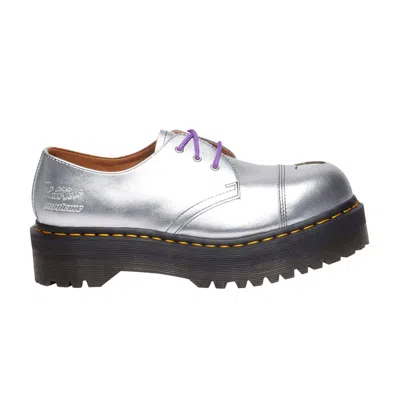 Pre-owned Dr. Martens' Mademe X Wmns 1461 Platform 'silver'