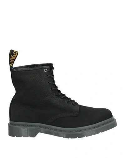 Dr. Martens' Dr. Martens Man Ankle Boots Black Size 13 Leather