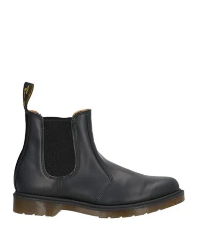 Dr. Martens' Dr. Martens Man Ankle Boots Black Size 11 Leather