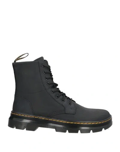 Dr. Martens Man Ankle Boots Black Size 9 Leather