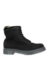 Dr. Martens Man Ankle Boots Black Size 9 Leather In Black