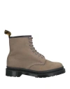 Dr. Martens Man Ankle Boots Military Green Size 9 Leather In Green