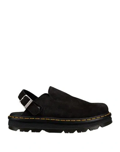 Dr. Martens Man Mules & Clogs Black Size 10.5 Leather