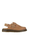 Dr. Martens' Jorge Ii Nubuck Mules In Beige