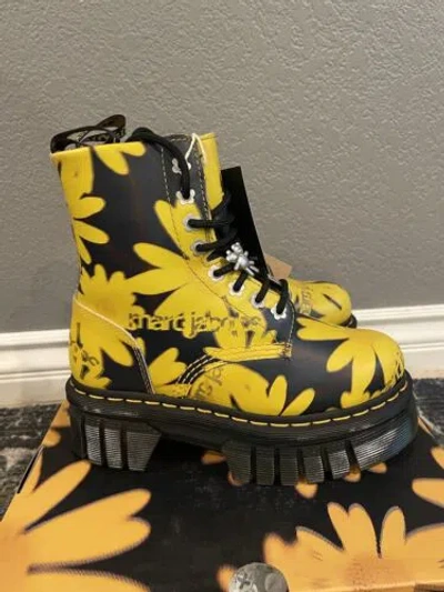 Pre-owned Dr. Martens' Dr Martens Marc Jacobs Heaven Daisy Limited Edition Sold Out Us Size 5 Womens In Yellow