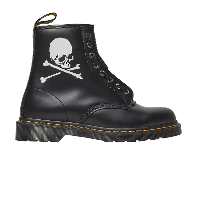 Pre-owned Dr. Martens Mastermind World X 1460 Leather Boots 'black Skull'