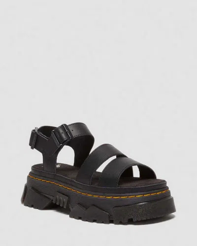 Dr. Martens' Mattison 2 Strap Sandals In Black