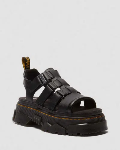 DR. MARTENS SUEDE MATTISON 3 STRAP SANDALS