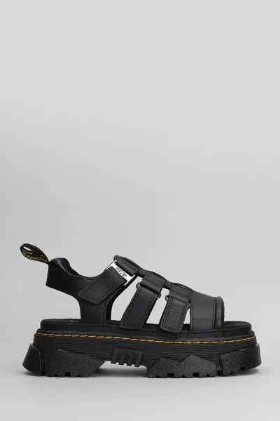 Dr. Martens Mattison 3s Sandals In Black