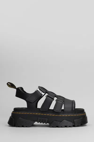 Dr. Martens Mattison 3s Sandals In Black