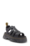 Dr. Martens' Dr. Martens Mattison Platform Sandal In Black