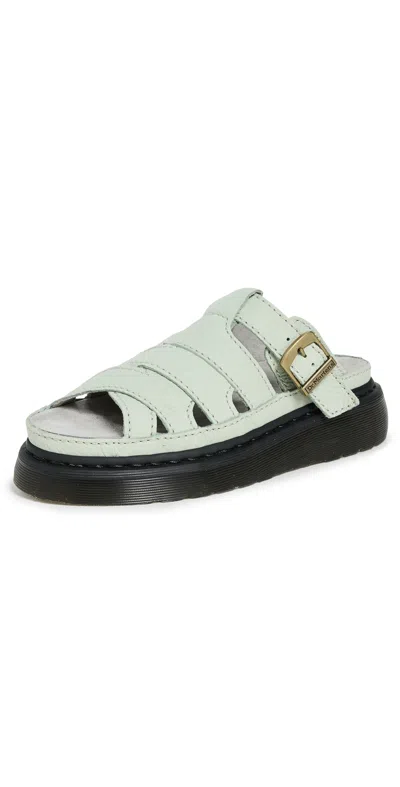 Dr. Martens' Maxxy Slide Sage Green Buttersoft Sandals Sage Green