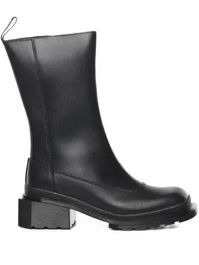 DR. MARTENS MAYBOLE BLOCK-HEEL BOOTS