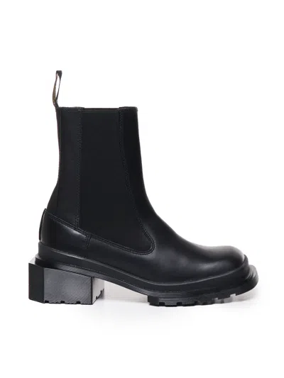 DR. MARTENS MAYBOLE SQUARE TOE LEATHER CHELSEA BOOTS