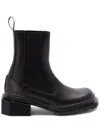 Dr. Martens Black Maybole Square Toe Chelsea Boots In Black