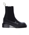 Dr. Martens' Maybole Chelsea Black Leather Chelsea Boots With Squared Toe - Maybole Chelsea Boots In Black