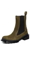 Dr. Martens' Maybole Buttersoft Leather Chelsea Boots In Dms Olive