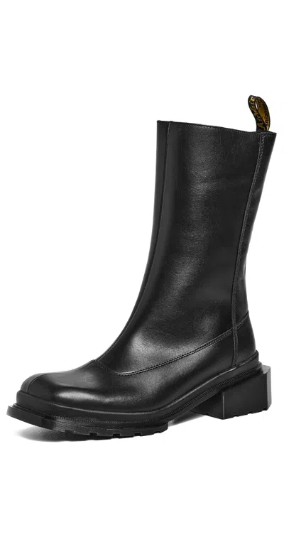 Dr. Martens Maybole Hi Black Wanama Boots Black In Multi