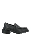 Dr. Martens Maybole Loafer Milled Gloss Woman Loafers Black Size 7 Leather In Black