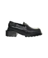 Dr. Martens Maybole Loafer Milled Gloss Woman Loafers Black Size 7 Leather In Black