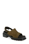 Dr. Martens' Dr. Martens Maybole Slingback Sandal In Dms Olive Buttersoft