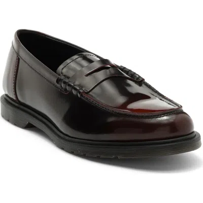 Dr. Martens Mayfare Penny Loafer In Red