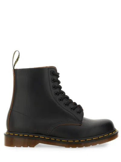Dr. Martens' Dr. Martens Boot 1460 Vintage In Black