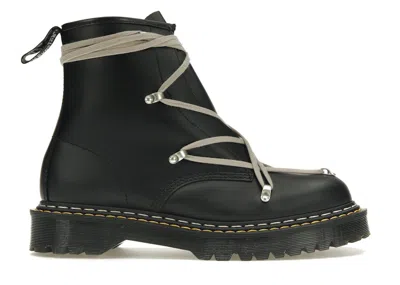 Pre-owned Dr. Martens Men's  1460 Bex Leather Boot Rick Owens Sneakers In Black