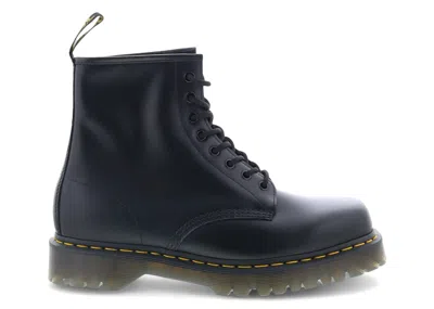 Pre-owned Dr. Martens Men's  1460 Bex Squared Toe Leather Lace Up Boots Sneakers In Black