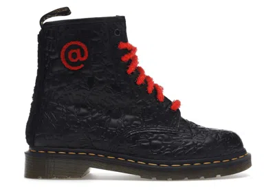 Pre-owned Dr. Martens' Men's Dr. Martens 1460 Medicom Toy Sneakers In Black