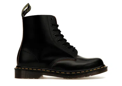 Pre-owned Dr. Martens' Men's Dr. Martens 1460 Vintage Made In England Lace Up Boot Quilon Sneakers In Black
