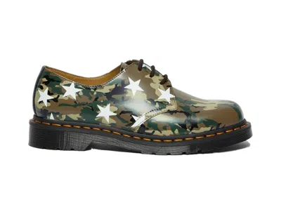 Pre-owned Dr. Martens' Men's Dr. Martens 1461 Sophnet. X End Sneakers In Camo In Multi