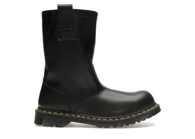 Pre-owned Dr. Martens Men's  2295 Decon Biker Boot Stüssy Wanama Sneakers In Black