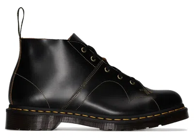Pre-owned Dr. Martens Men's  Church Vintage Monkey Boot Sneakers In Black