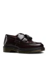 Dr. Martens' Brown Adrian Arcadia Loafers In Burgundy
