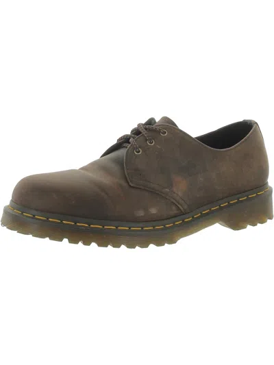 Dr. Martens' Mens Leather Chukka Boots In Gray
