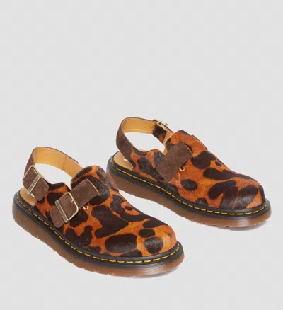 Pre-owned Dr. Martens' Dr. Martens Mie Jorge Ocelot Hair On Made In England Shoes 30566933 In Brown