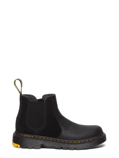 Dr. Martens Mini Chelsea Boots For Kids In Black