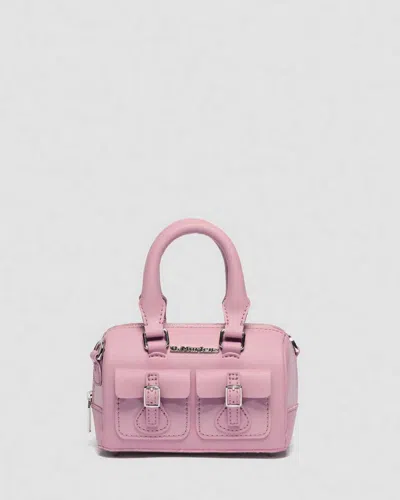 Dr. Martens Mini Top Handle Lackleder Tasche In Pink