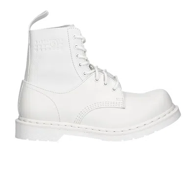 Pre-owned Dr. Martens Mm6 Maison Margiela X 1460 Twisted And Reimagined 'white' | Men's Size 4