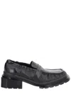 Dr. Martens Maybole Loafer Milled Gloss Woman Loafers Black Size 7 Leather In Black