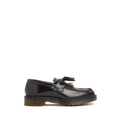 Dr. Martens Mocassins Adrian En Cuir In Red