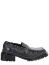 Dr. Martens Maybole Loafer Milled Gloss Woman Loafers Black Size 7 Leather In Black