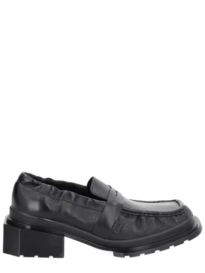 Dr. Martens Maybole Loafer Milled Gloss Woman Loafers Black Size 7 Leather