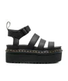 Dr. Martens Dr.martens Gladiator Sandals With Platform In Black