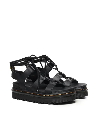Dr. Martens' Dr. Martens Nartilla Black Platform Sandals