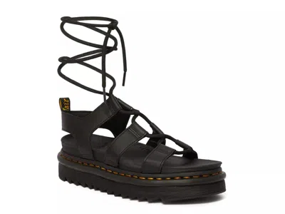 Dr. Martens Nartilla Platform Sandal In Black